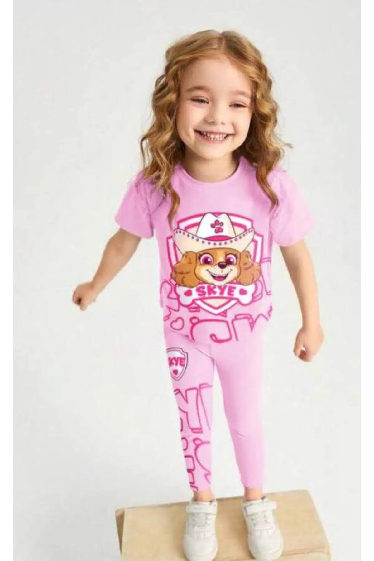 Paw Patrol Kız Çocuk T- Shirt ve Tayt